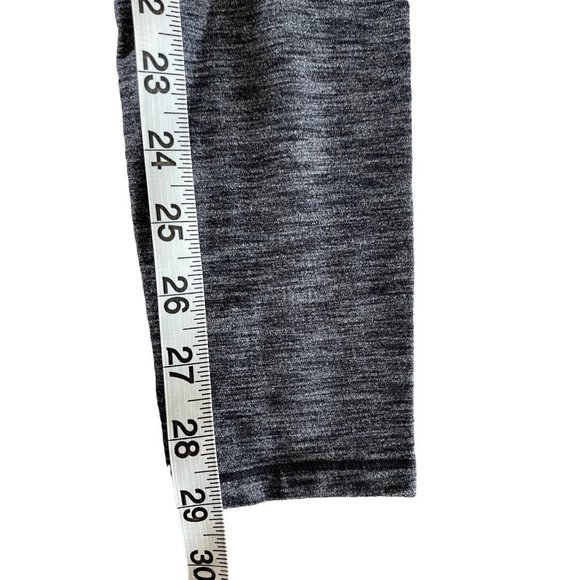 Athleta High Rise Plié Tight Gray Black Yoga Pants‎ Womens Dance XS 349101 - Picture 7 of 9